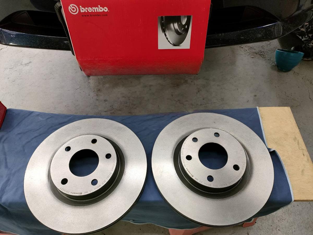 Brembo對應原廠碟盤大小煞車盤